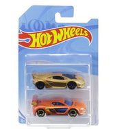 Hot Wheels Basic Car 2 Hot Wheels Cars in 1 Pack Assortment FVN40 - Colorland Toys